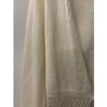 Jones New York  Womens Sm Ivory Knit Tie-Front Crochet Cardigan Shrug Cardigan Photo 3