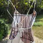 superdown  opal strappy  Y back satin mini dress Photo 3