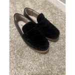 Stuart Weitzman  Bromley shearling Loafer 6 Black Women's 6‎ Leather Photo 3