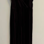 Wild Fable ‎ Velvet Jumpsuit Sleeveless Party Casual Elegant Purple L Photo 0