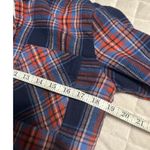 Volcom  Sherpa Lined Flannel Button Down Women's Size Small 10 Plaid Shacket Photo 5