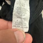 Free Kisses  Black White Striped Plus Size 3X Short Sleeve Top Made In USA Photo 4