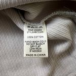 J.O.A. . Sweater Cold Shoulder Lace-up Bell Sleeves in Light Gray XS Photo 5