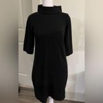 Vince Black Turtleneck cashmere   Sweater Dress Photo 1
