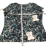 st. john's bay NWT St Johnâs Bay SS w/ring & gathered frontâmulti blue print very softâfabric Photo 8