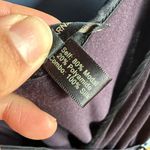 Kiki de Montparnasse Modal Blend Wrap Teddy w/ Black Silk Trim, Sz XS Purple Photo 6