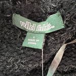 Wild Fable Women's Black Long Sleeve Crewneck Tinsel Sweater - Size Large - NWT Photo 1