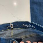7 For All Mankind Straight Leg Jeans Size 28 Photo 4