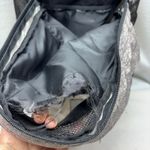 Victoria's Secret PINK Backpack Gray Heathered Black Logo School Travel Bag Photo 5