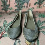 Lower East Side  Women Glitter Metallic Shoes Neutral Ballet Flats Gold Slides 7M Photo 1