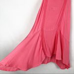 Hollister Babydoll Top Womens XS Lace Gauzy Long Line Beachy Coastal Romantic Photo 2