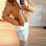 The Drop Faux Leather Moto Jacket sz M Photo 7