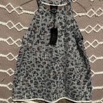 Anthropologie NWT  W5 Cheetah Print Business Casual Dress Shirt Office Wear Photo 0