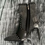 Lauren Lorraine Studded Black High Heel Boots Size 10 by   Photo 0