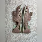 Macarena Collection Women's Mexican Huarache Sandals PomPons Pink Leather Size 6 Photo 1