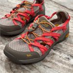 Chacos Chaco Gray and Orange Athletic Shoes for Outdoor Adventures Photo 2