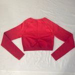 Gymshark Adapt Ombre Seamless Long Sleeve crop top - Pink/Red! Photo 3