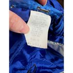 ballgown formal dress strapless princess blue tulle Vintage 1990s Size 10 Photo 12