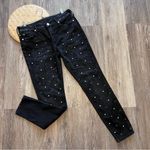 True Religion  halle rhinestone studded skinny jeans mid rise Photo 2