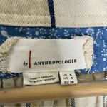 Anthropologie By  Striped Ruffle-Sleeve Jumpsuit Size 4 | 100% Cotton Photo 4