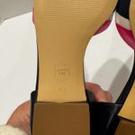 Talbots  Women's Pointed Toe Flats Pink Navy White Stripe D'Orsay Shoes Size 7M Photo 5