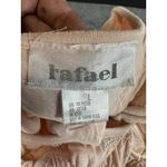 Vintage Rafael Peach Textured Sweatshirt Top L Embellished Rhinestone Floral Size L Photo 8