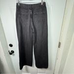 Micas  Black Wide Leg Jeans Distressed Ripped Knee High Waisted Baggy Grunge Y2K Photo 2