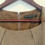 Antonio Melani  Taupe Midi Dress with Patterned Belt Photo 2