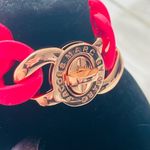 Marc Jacobs Marc by Pink Turnlock Rubber Bracelet Photo 1