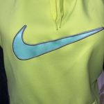 Nike Therma Fit Neon Highlighter Sweatshirt Hoodie Small RARE Yellow Photo 16