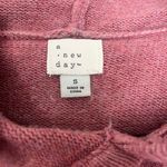 A New Day Women’s Dusty Rose Pink Knitted Hooded Sweater Size Small Photo 4
