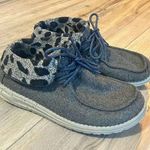 Hey Dude  Britt Loafer Slip On Bootie Gray Cheetah Womens 9 Photo 0