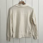 Vince  White Quarter Zip Sweatshirt Photo 2
