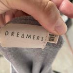 Daydreamer Dreamers‎ Gray Oversized Crewneck Long Sleeve Casual Sweater Size S/M Photo 3