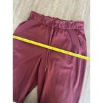 Lululemon Stretch High-Rise Jogger Full Length in Red Merlot Women’s size 8 Photo 11