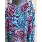 Women's Multicolor Swim Top Tankini Abstract Print Size US 16 UK 18 EU 46 White Photo 1