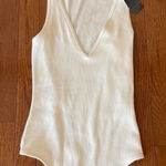 Abercrombie & Fitch Vintage  white low neck bodysuit  Photo 0