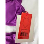 Jordan Emme  Purple Ruffle Bikini Swimsuit Two Piece Set Womens Size‎ S Photo 4