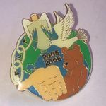 Independent Order of Odd Fellows Daughters of Rebekah 2005 2006 FLT Pin Gold Photo 0