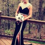 Prom / Pageant Dress Black Size 2 Photo 0