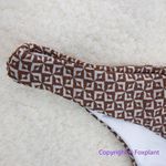 NEW Rhythm. Free People Geo high cut Cheeky bikini bottom coco , size M Brown Size M Photo 2