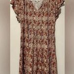 Wonderly  Petite Flutter Sleeve Julianna Crepe Dress size L Photo 0