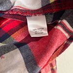 Mossimo Supply Co Red & White Collared Flannel Photo 7