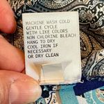 Artisan NY Sleeveless Paisley Dress Blouse Medium Photo 7