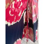 Lilly Pulitzer Augusta Floral Faux Wrap Dress Pink Blue Long Sleeve Photo 7