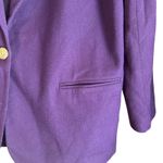 Vintage Savannah Blazer Womens 20 Purple Wool Sport Coat Jacket Boho Chic Preppy Size undefined Photo 5