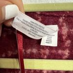 Jenni  Wine Oversized Plaid Topper Sz OS NWT Photo 5