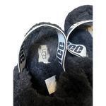 UGG  Fluff Yeah Women's Black Slingback Fur Sandals Size 6 Photo 5