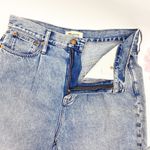 Madewell The Pleated Momjean High Rise Jeans Phair Acid Wash Photo 6