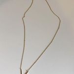 Gold V Necklace Photo 0